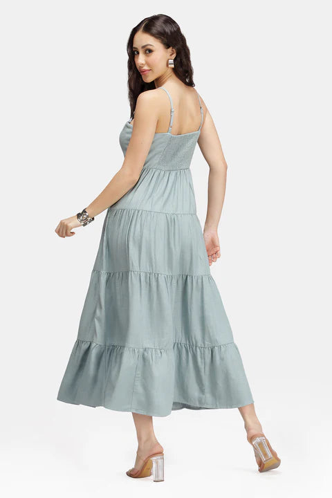 The Glamoraa Grecia Sundown Strappy Dress