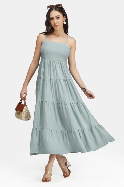 The Glamoraa Grecia Sundown Strappy Dress